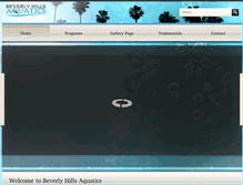 Tablet Screenshot of beverlyhillsswim.com